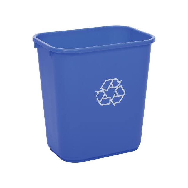 2818-1 PLASTIC RECYCLING WASTEBASKET, 2