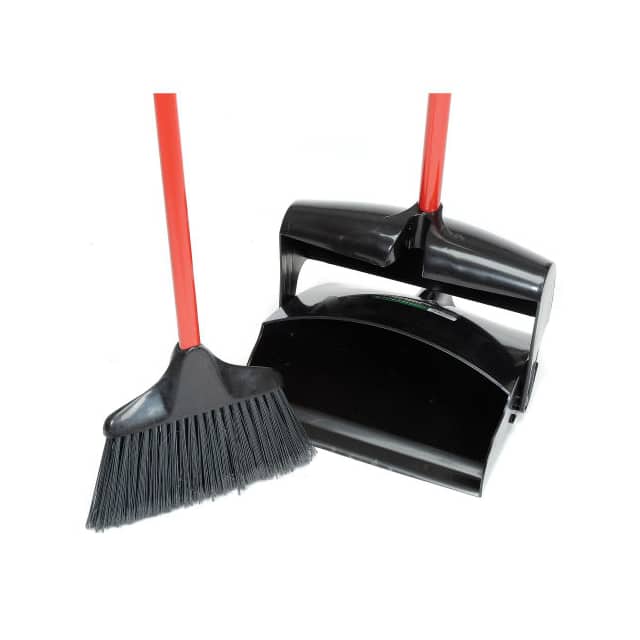 917 36"H COMMERCIAL LOBBY BROOM & 12