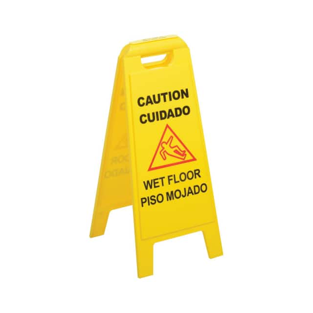 B641992 WET FLOOR SIGN (ENGLISH/SPANISH)