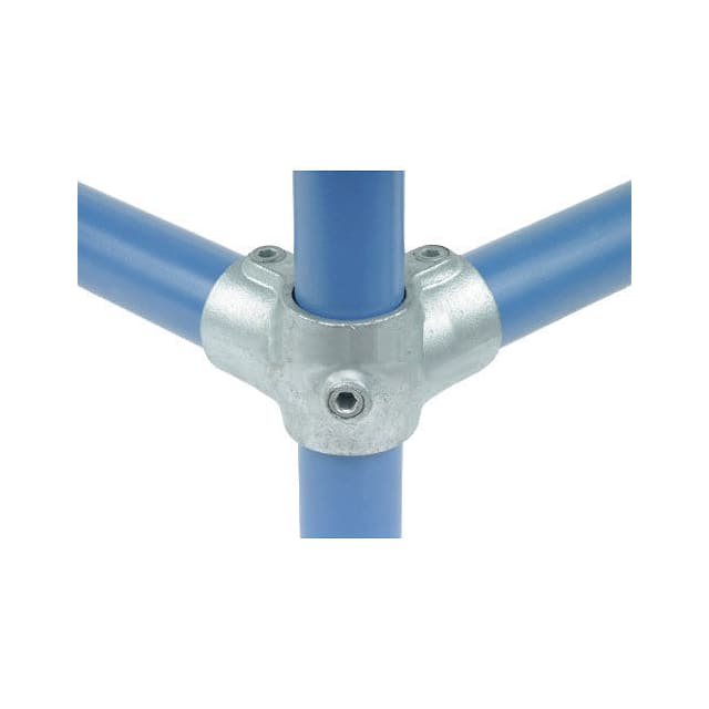 21-8 90 TWO-SOCKET TEE GALVANIZED IRO