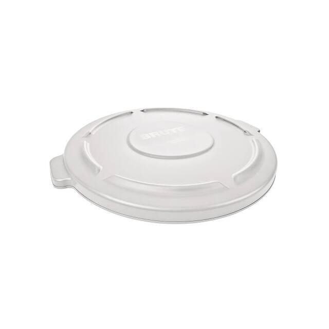 FG264560WHT BRUTE FLAT LID FOR 44 GAL. ROUND