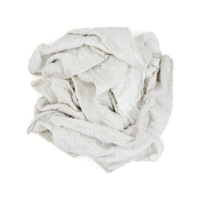537-10 RECLAIMED TERRY TOWEL/ROBE RAGS,