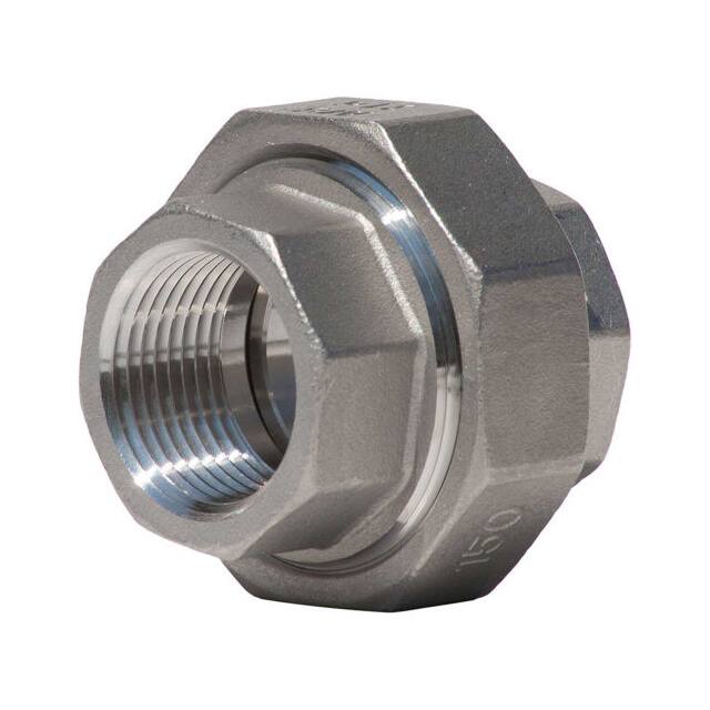 K487-20 1-1/4" UNION, 304 STAINLESS STEE