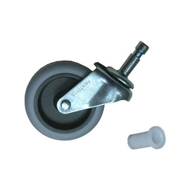 FG6111L3GRAY 3" CASTER W/INSERT
