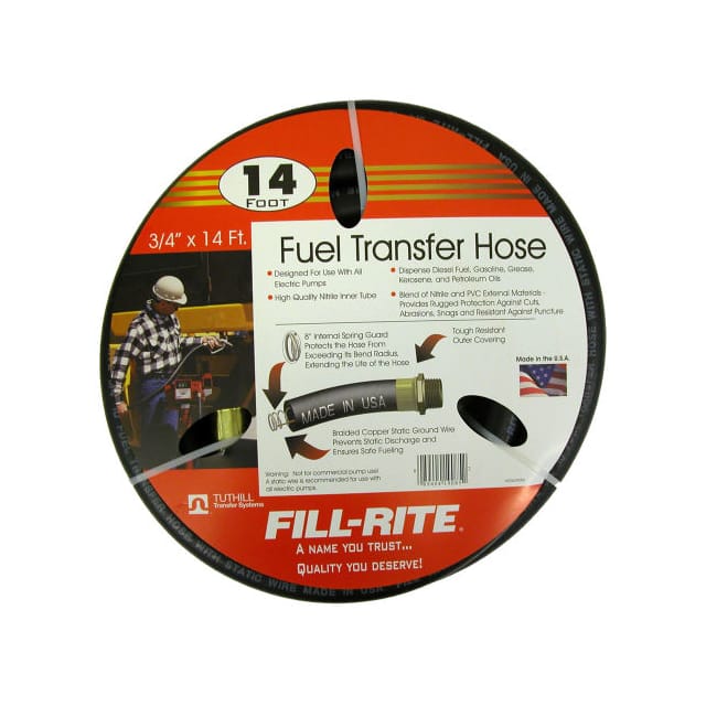FRH07514 FILL-RITE 3/4X14' RETAIL HOSE DE