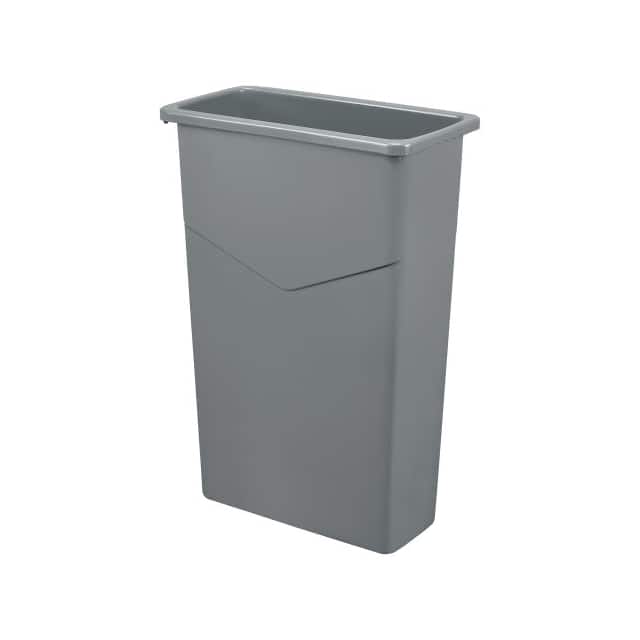 A-PR001GY SLIM TRASH CONTAINER, 23 GALLON