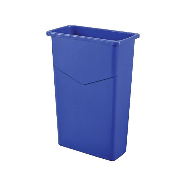 A-PR001BL SLIM TRASH CONTAINER, 23 GALLON