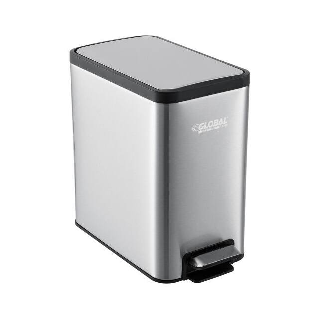 EK9376MT-8L 2 GAL. STAINLESS STEEL SLIM TRAS