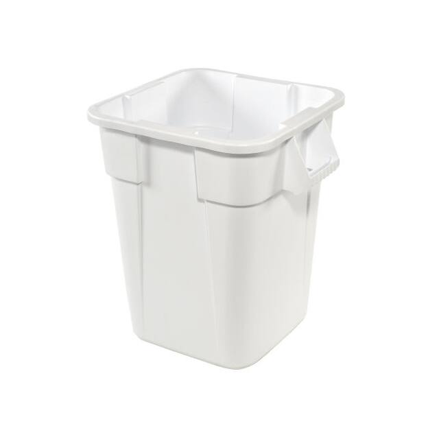 498577WH BRUTE 28 GAL. SQUARE WASTE RECEP