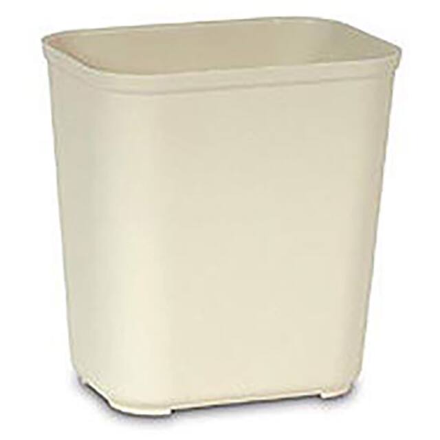 FG254300BEIG FIRE RESISTANT PLASTIC WASTEBASK