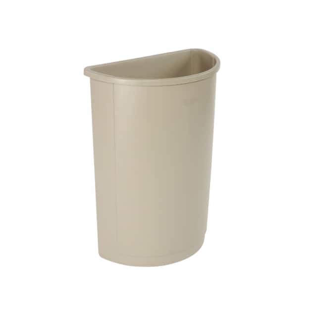 498449BG HALF ROUND WASTE RECEPTACLE, 21