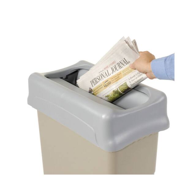 FG267360GRAY LID FOR 16-23 GAL. RECTANGULAR W