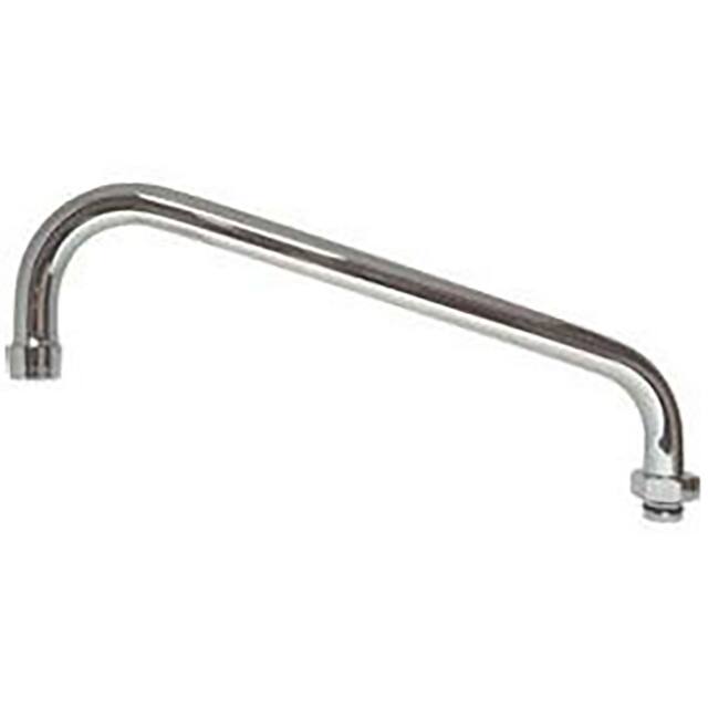 54380 6" SWING SPOUT, STAINLESS STEEL