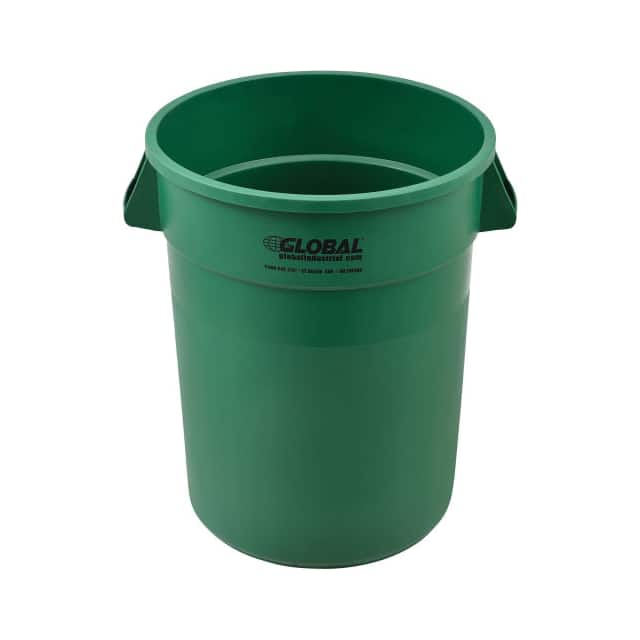 XDW-32GN 32 GALLON GARBAGE CAN, GREEN