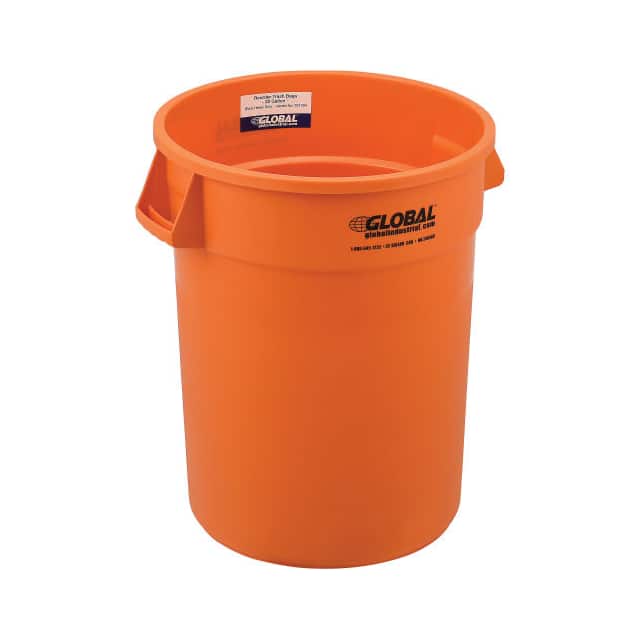 240460BOR 32 GALLON PLASTIC TRASH CAN