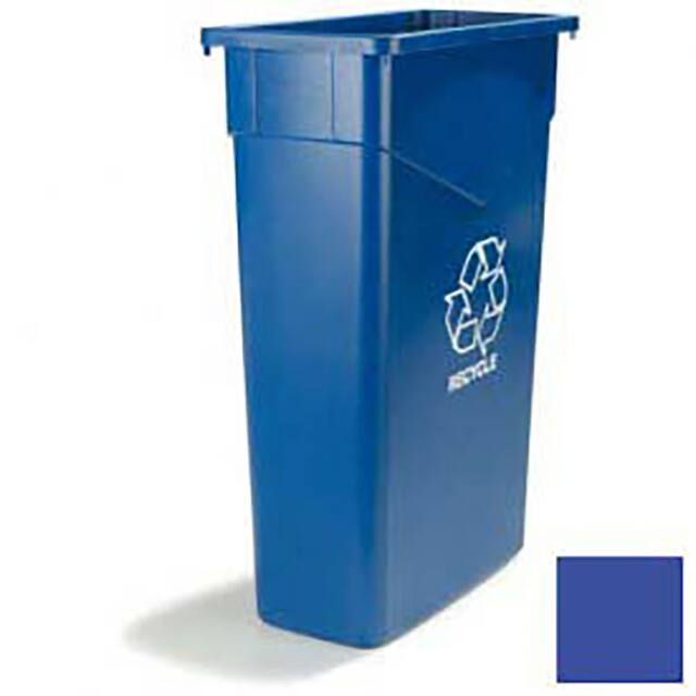 342023REC14 TRIMLINE RECYCLING CAN, 23 GAL.