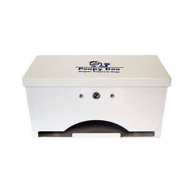 PD-DSP-04-WH DIAPER DISPOSAL BAG DISPENSER, 2