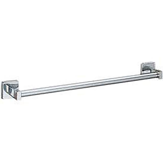 B6747x24 SURFACE MOUNTED ROUND TOWEL BAR,