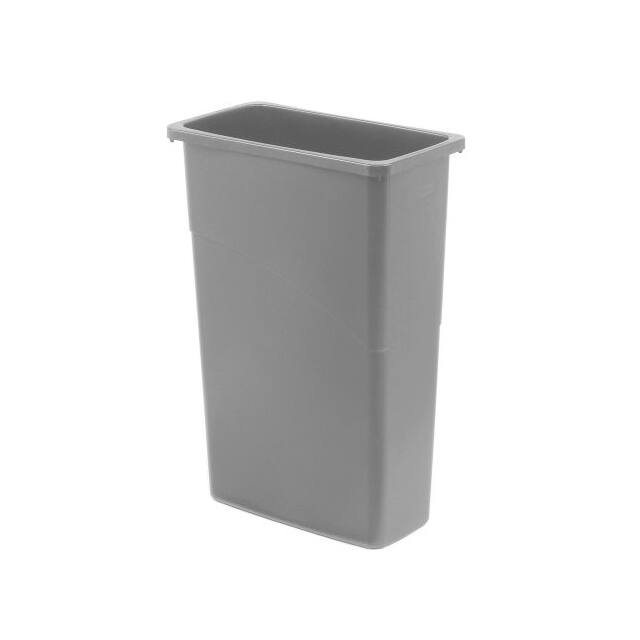 FG354060GRAY SLIM JIM RECYCLING CONTAINER, 23