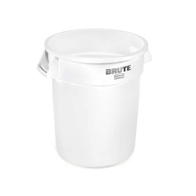 FG262000WHT BRUTE TRASH CONTAINER, 20 GAL.