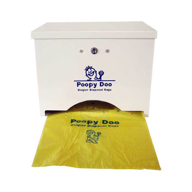 PD-DSP-06-WH DIAPER DISPOSAL BAG DISPENSER, 4