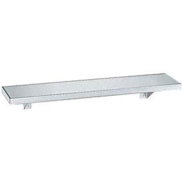 B296x18 BOBRICK STEEL SHELF, 18"W X 6"D
