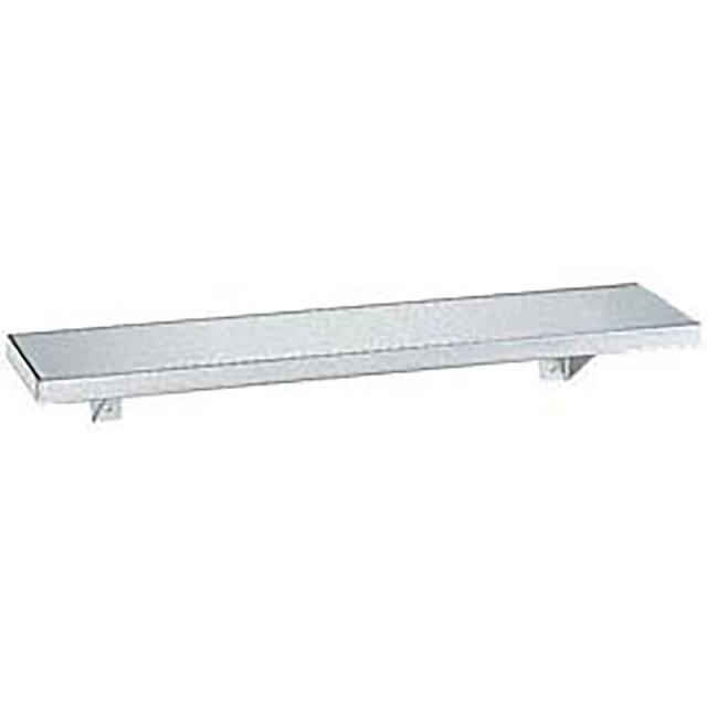 B295x24 BOBRICK STEEL SHELF, 24"W X 5"D