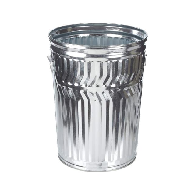 WCD24C GALVANIZED GARBAGE CAN, 24 GAL.