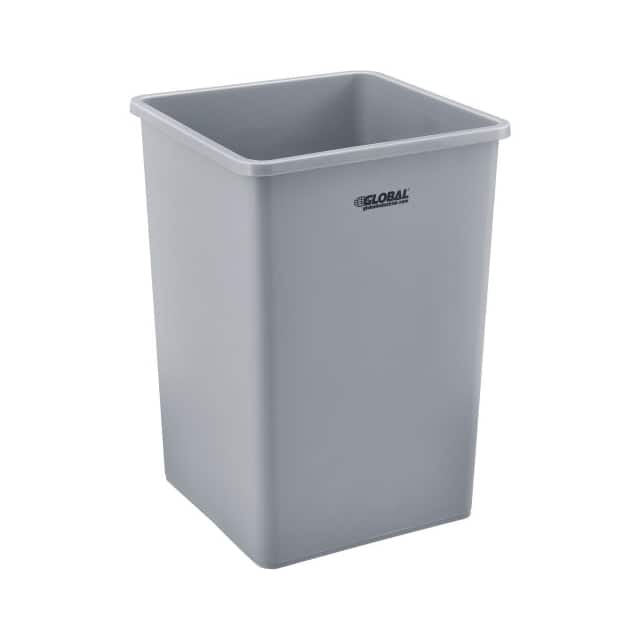 XDL-130B SQUARE PLASTIC GARBAGE CAN, 35 G