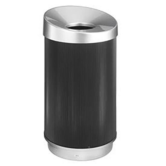 B190681 ROUND POLY TRASH RECEPTACLE, 38