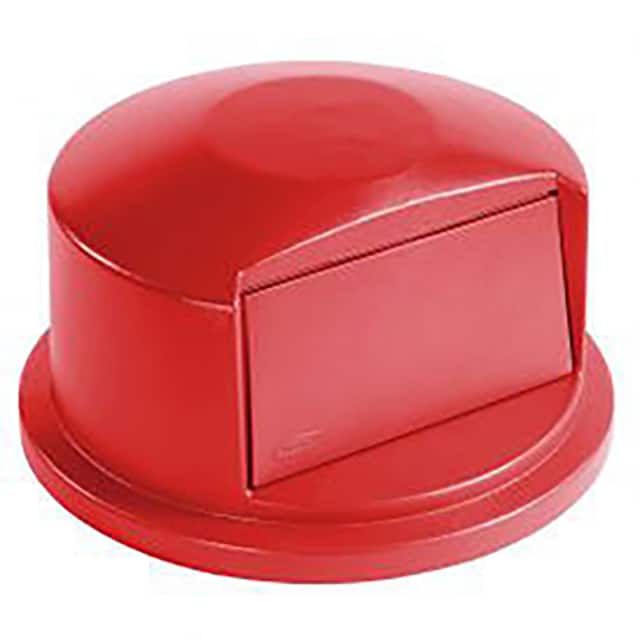 FG263788RED DOME LID FOR 32 GAL. ROUND TRASH