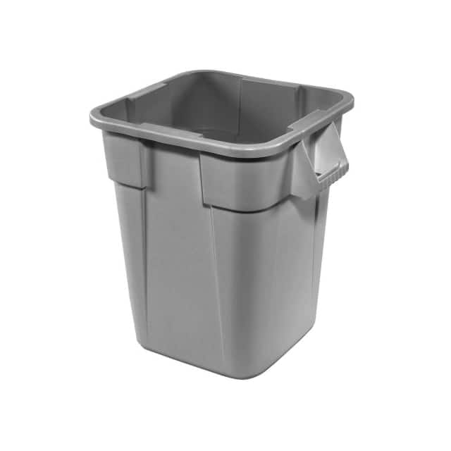 FG353600GRAY SQUARE BRUTE WASTE RECEPTACLES,