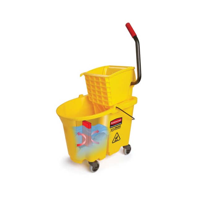 FG748000YEL RUBBERMAID WAVEBRAKE MOP BUCKET