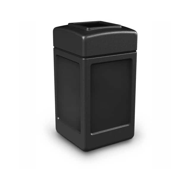 732101 SQUARE WASTE RECEPTACLE, 42 GAL