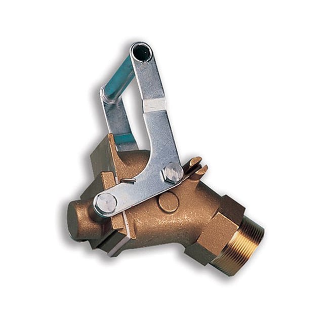 272034 SELF-CLOSING BRASS GATE VALVE, 2