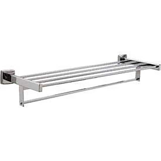 B676x24 SURFACE MOUNTED TOWEL SHELF W/ T