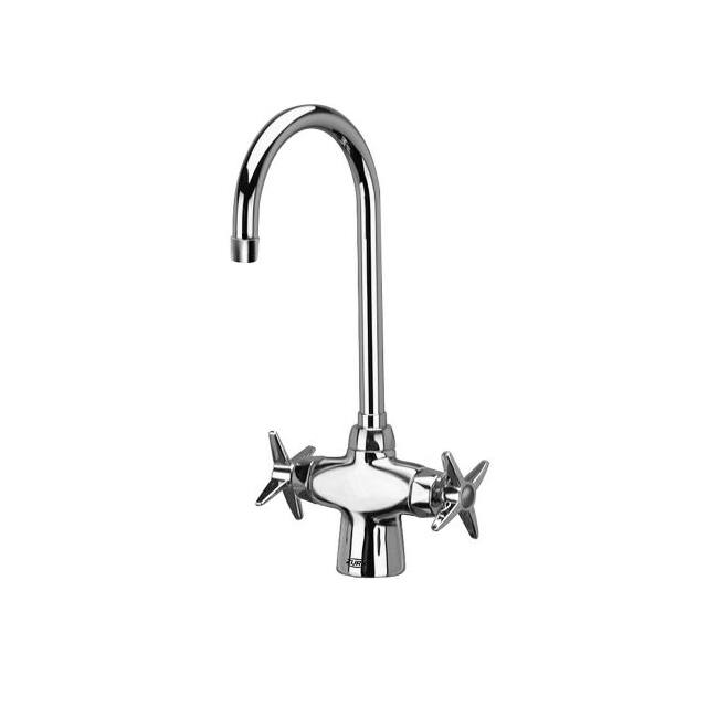 Z826B2-XL-6F DECK MOUNT GOOSENECK LAB FAUCET