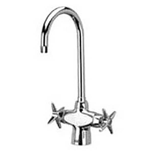 Z826B2-XL DOUBLE LAB FAUCET W/5-3/8" GOOSE
