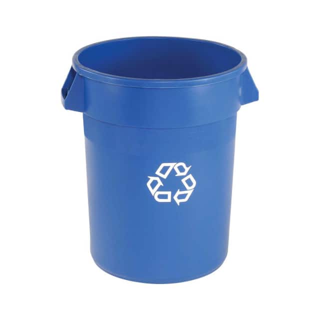 FG264307BLUE BRUTE ROUND RECYCLING CONTAINER,