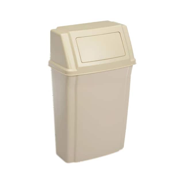 FG782200BEIG WALL MOUNT TRASH CAN W/SWING LID