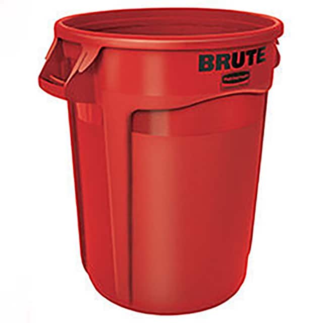 FG263200RED RUBBERMAID BRUTE 32 GAL. TRASH C