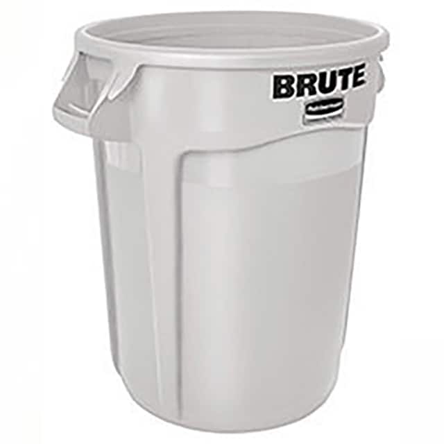 FG263200WHT 32 GAL. TRASH CONTAINER W/VENTIN