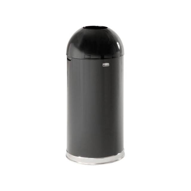 B53309 ROUND OPEN TOP TRASH CAN, 15"DIA