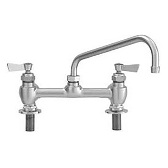 57657 8" CENTERS DECK FAUCET W/10" SWI