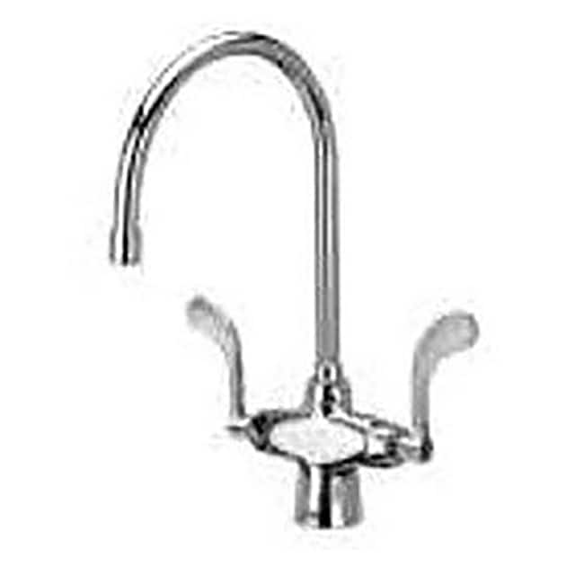 Z826C4-XL DOUBLE LAB FAUCET W/8" GOOSENECK
