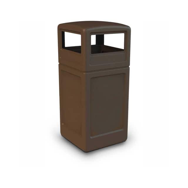 73293799 SQUARE WASTE CONTAINER W/DOME LI