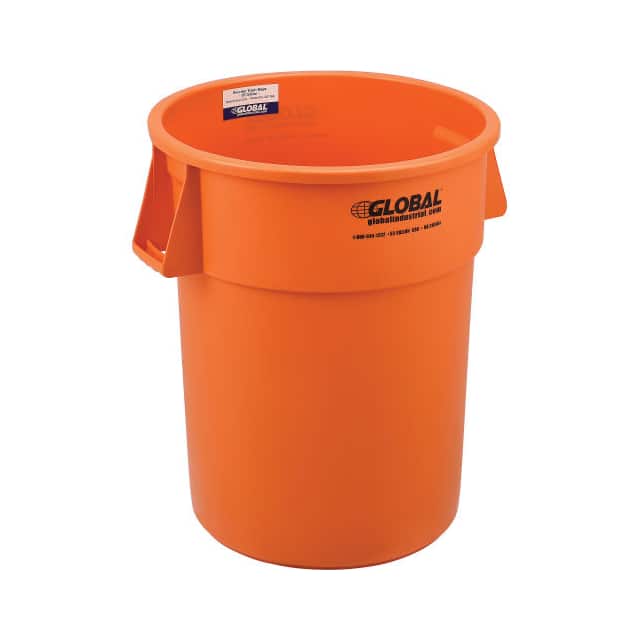 240464BOR 55 GALLON PLASTIC TRASH CAN