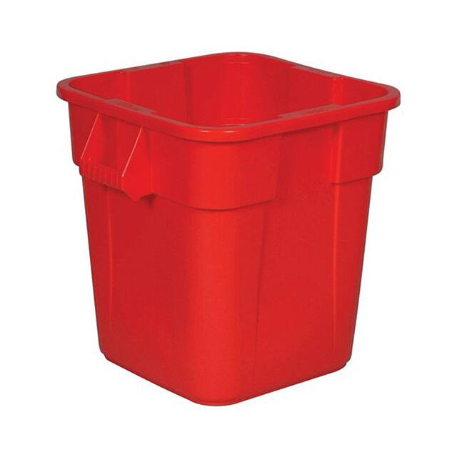 FG352600RED SQUARE CONTAINER, 28-GAL. CAPACI