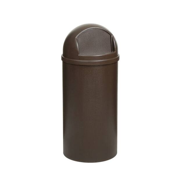 FG817088BRN MARSHAL WASTE RECEPTACLES, 25 GA