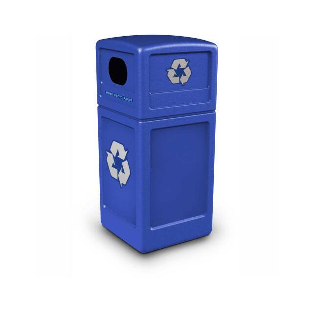 241108BL SQUARE PLASTIC RECYCLING CONTAIN